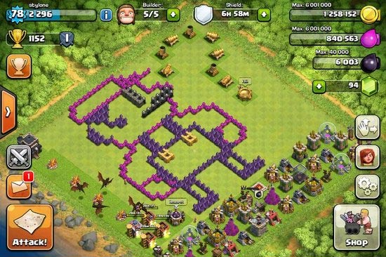 部落冲突》奇葩阵型:最炫酷超级玛丽顶蘑菇_部